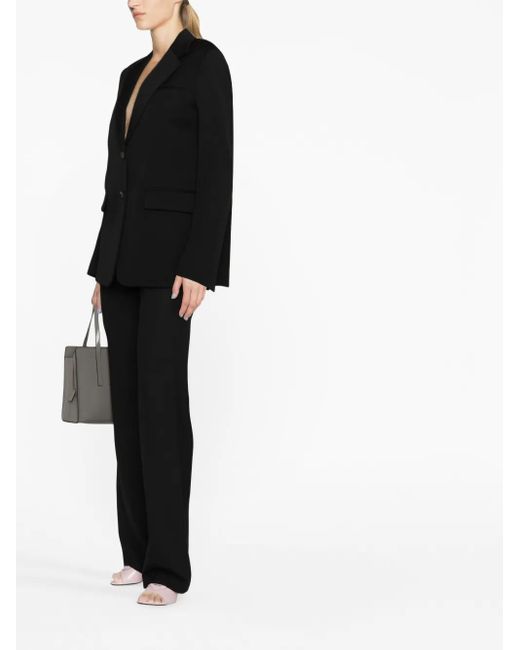 Lanvin Black Single-Breasted Blazer