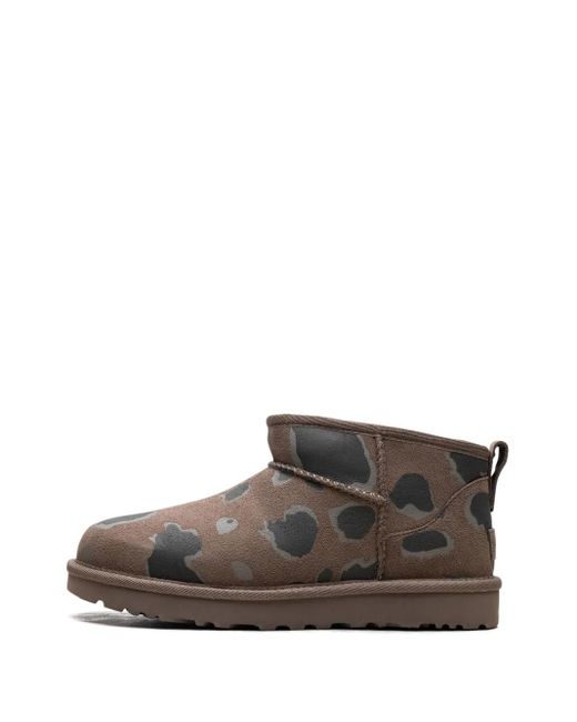 Ugg Brown Ultra Mini Appaloosa Boots