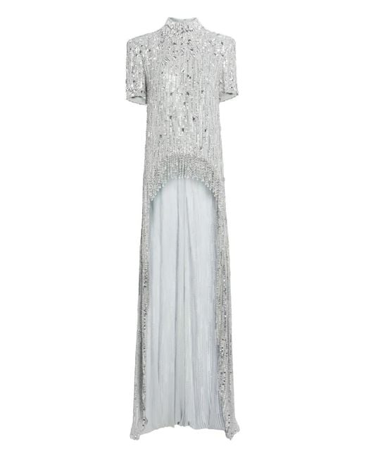 Jenny Packham White Zea Blouse