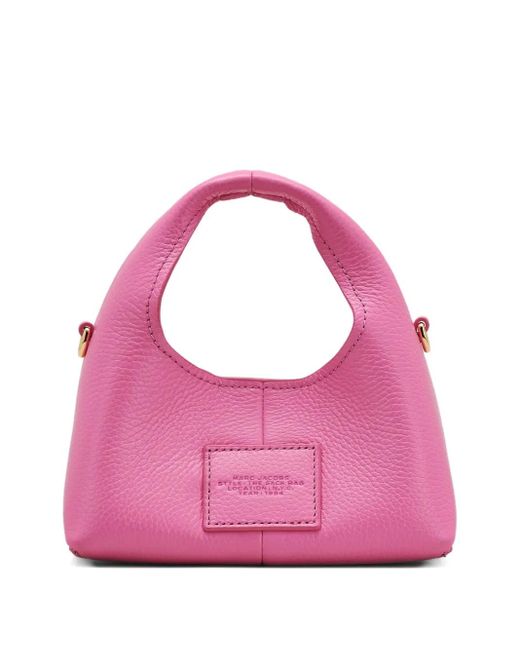 Marc Jacobs Pink The Leather Mini Sack Bag Crossbody Bag