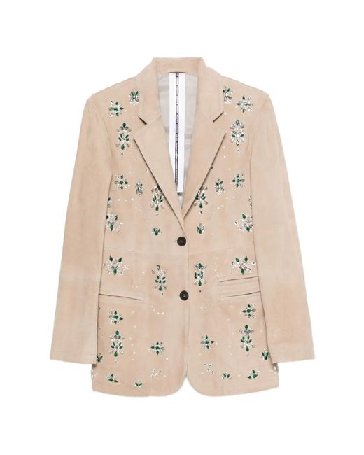Chaqueta Con Botones S.W.O.R.D de color Natural