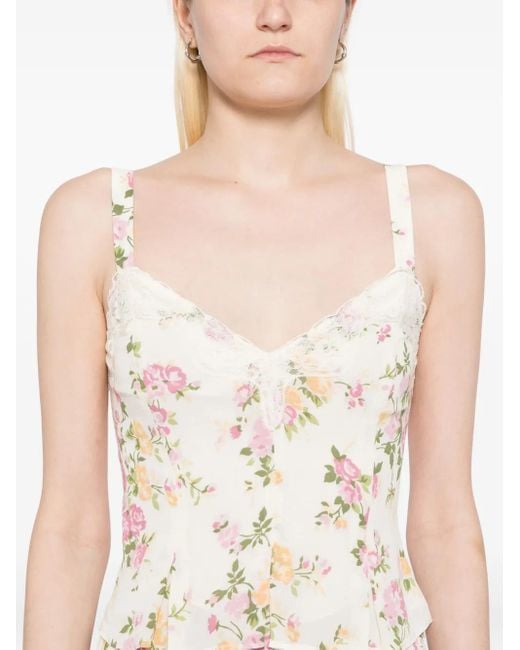 Reformation Sarita Two Piece White