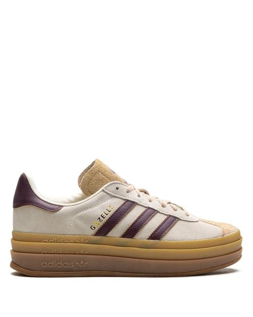 adidas Gazelle Bold Sneakers in Brown | Lyst UK