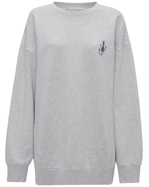 J.W. Anderson グラフィック スウェットシャツ Gray