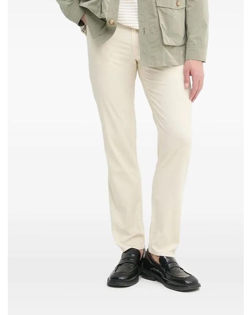メンズ Boss ストレートパンツ White