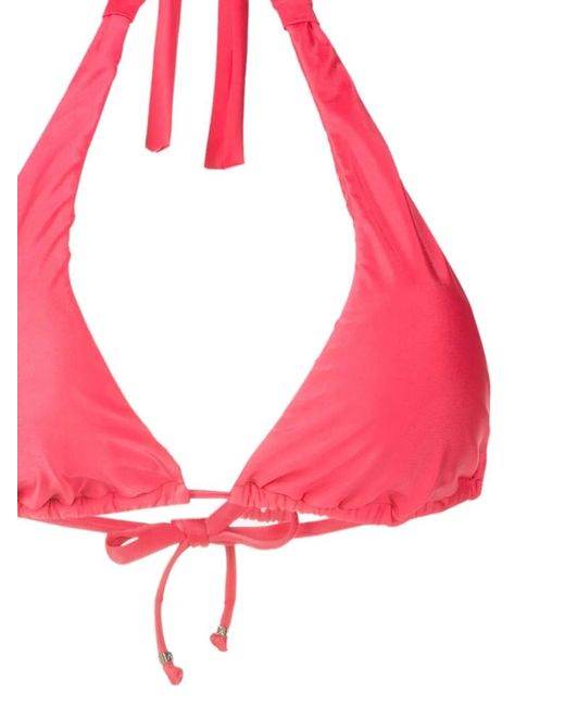Amir Slama Pink Halterneck Non-Wired Bikini Set