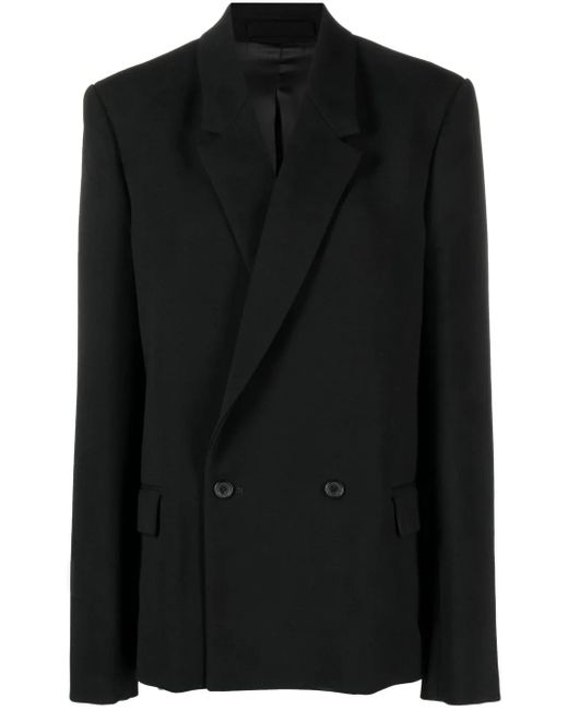 Blazer con doble botonadura de x Hailey Bieber Wardrobe NYC de color Black