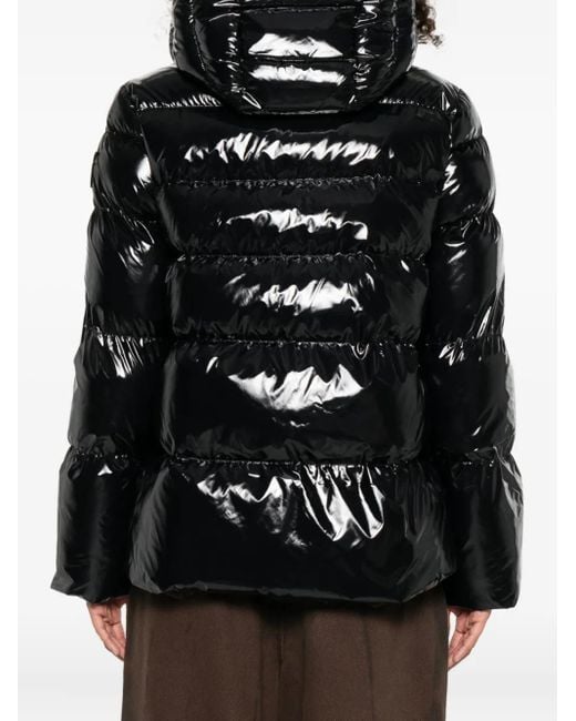 Pinko フーデッド パデッドジャケット Black