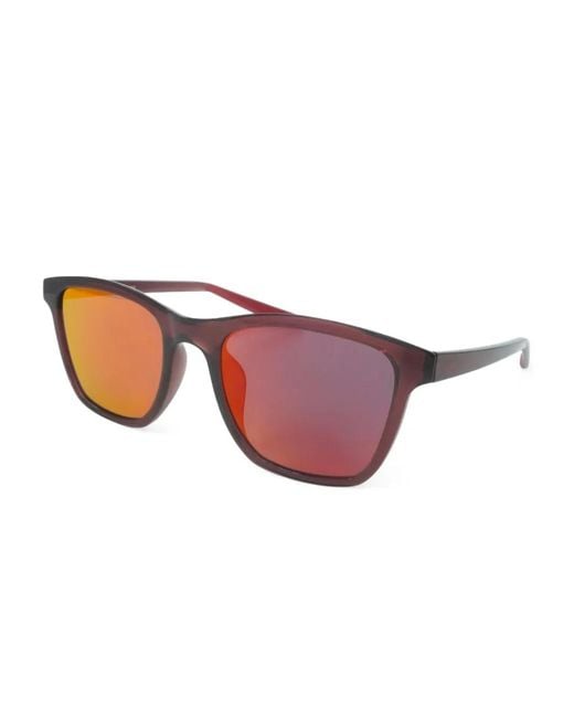 Nike Purple Stint Rectangle-Frame Sunglasses for men