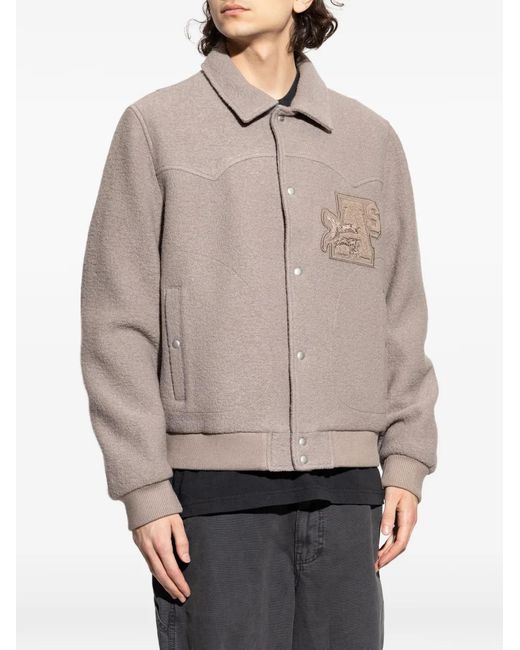 AllSaints Gray Royce Jacket for men