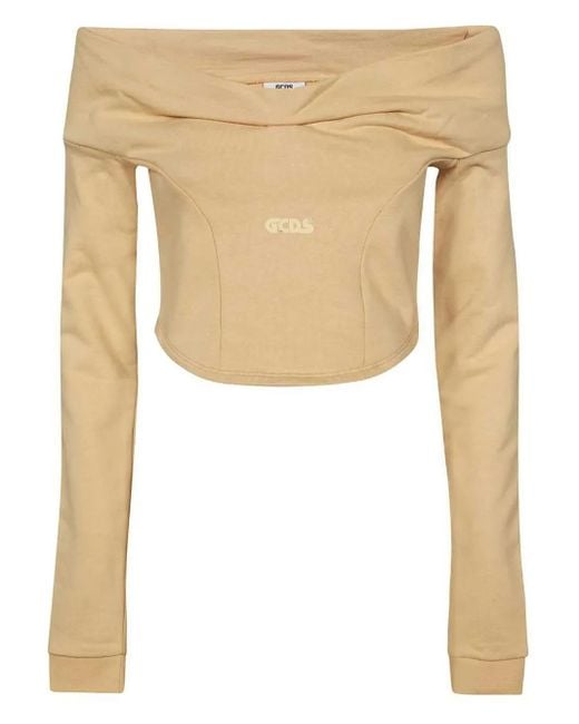 Gcds White Cotton Top