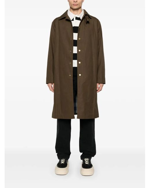 A.P.C. Brown Arthur Coat for men