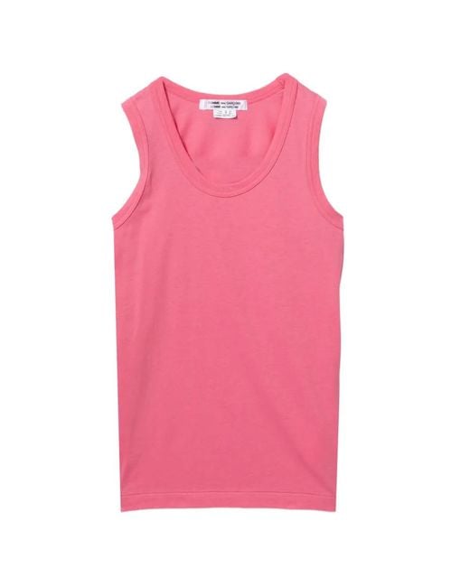 Comme des Garçons Pink Cotton Vest
