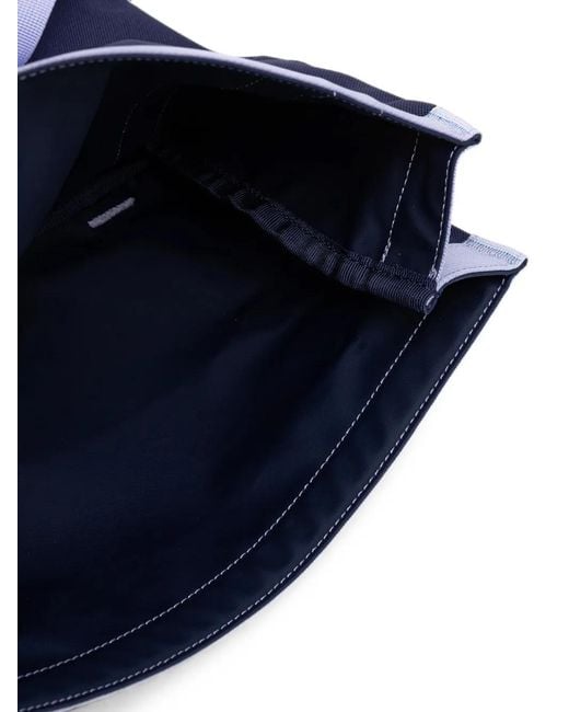 Helly Hansen Blue Stockholm Logo-Patch Backpack