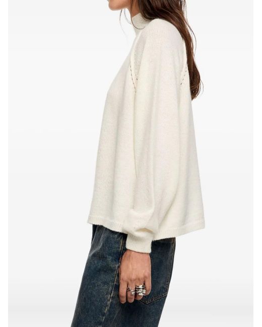 Pull À Col Montant Bimba Y Lola en coloris White