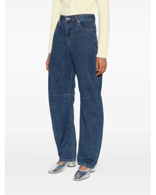 Self-Portrait Blue Five-Pockets Jeans
