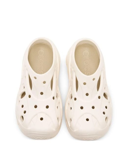 CROCSTM Natural Caged Cut-Out Clogs