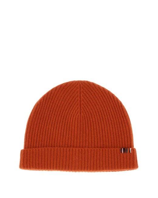 Extreme Cashmere リブニット カシミアビーニー Orange