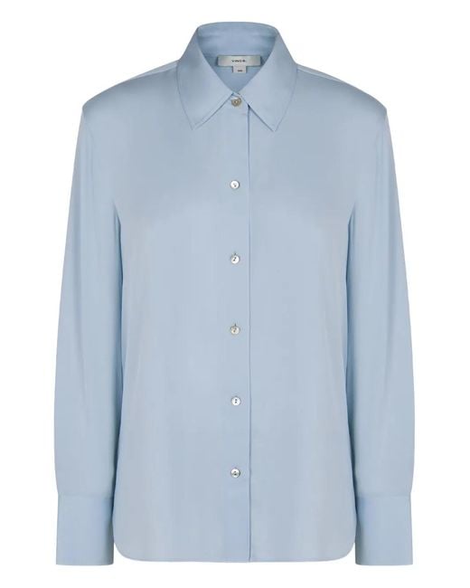 Chemise À Manches Longues Vince en coloris Blue