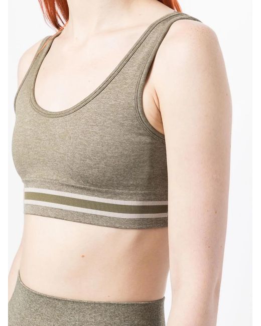 The Upside Gray Marle Daisy Sports Bra