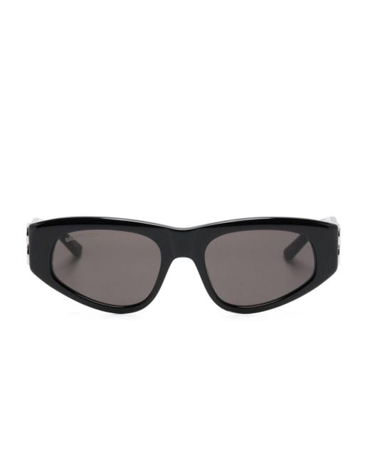Balenciaga Gray Klassische Cat-Eye-Sonnenbrille