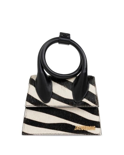 Jacquemus The Knot Chiquito ハンドバッグ Black