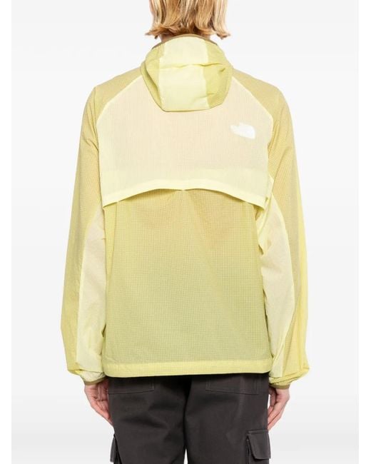 The North Face Yellow Wind Wall Ripstop Jacket