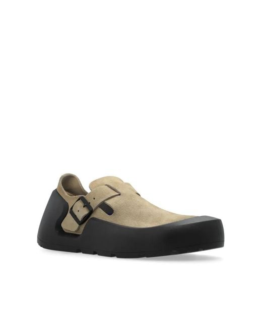 Birkenstock Black Reykjavik N Taupe, Nubuck Leather for men