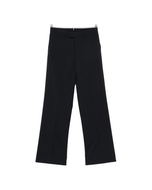 Berwich Blue Patrizia Pressed-Crease Wool Trousers