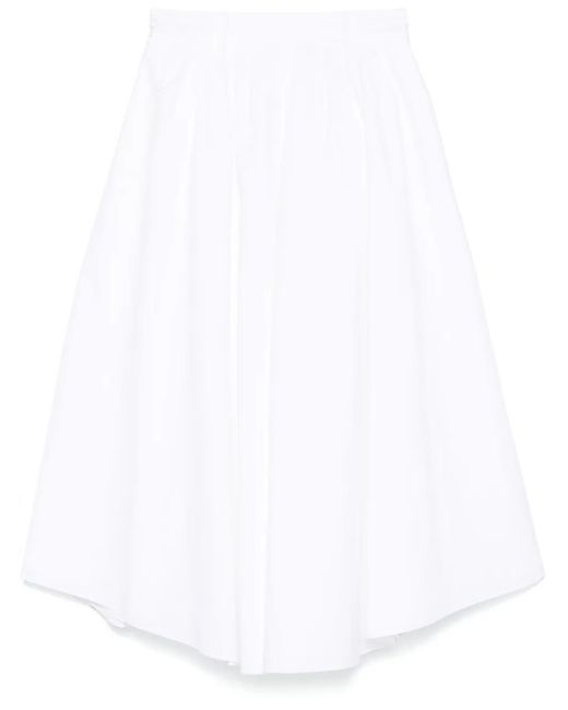 Dorothee Schumacher ポプリン スカート White