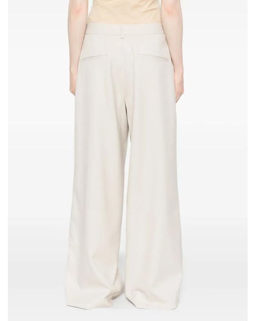 Entire studios White Wide-Leg Trousers