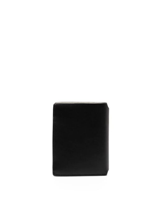 Agnes B. White Bi-Fold Leather Card Case