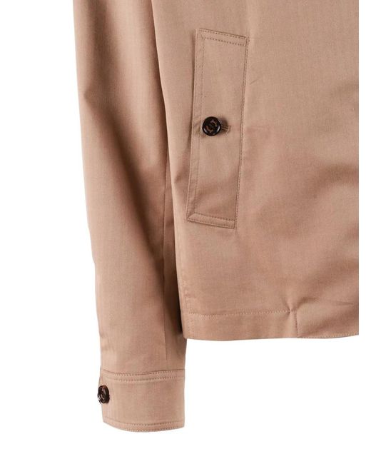 Sealup Natural Diogene Zip-Up Jacket for men