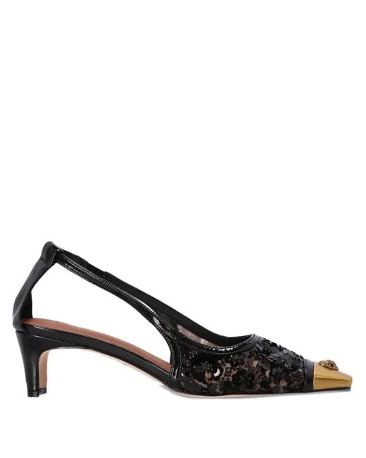 Kurt Geiger Regent Pumps Met Pailletten in het Black