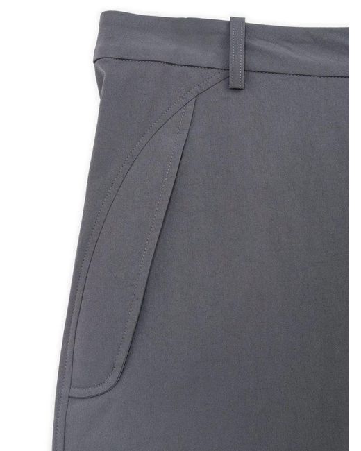 Hiking Patrol Gray Rear-Pocket Shorts