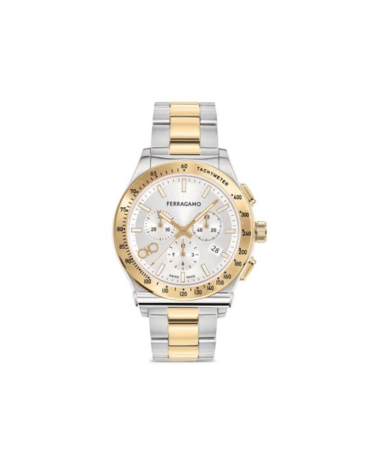 メンズ Ferragamo 1927 42mm 腕時計 Metallic
