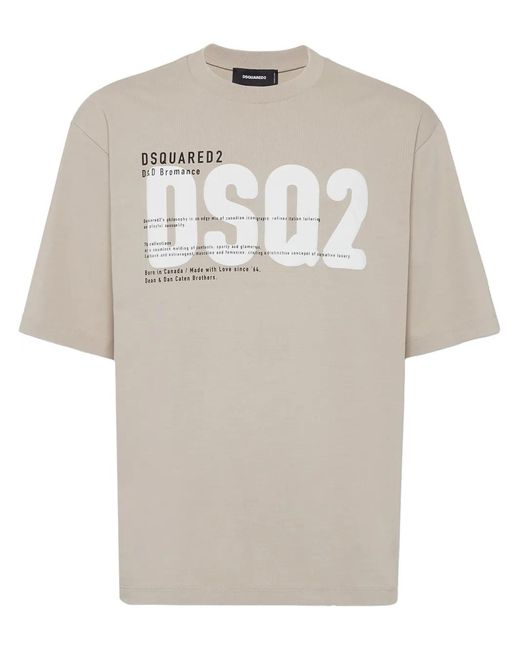 DSquared² White T-Shirts And Polos for men