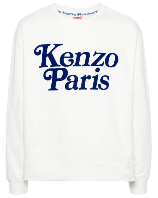 メンズ KENZO X Verdy フロックロゴ スウェットシャツ Blue