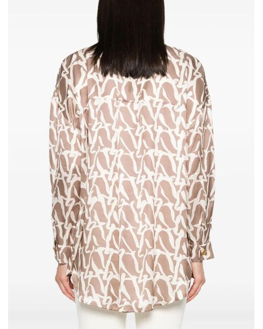 Aeron White Julia A-Monogram Shirt