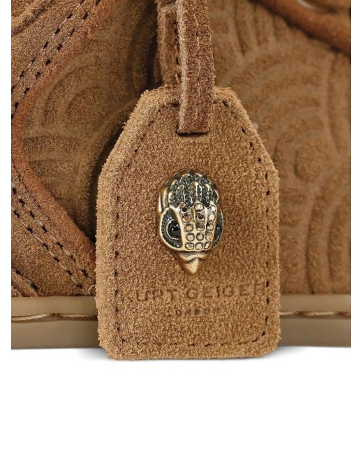 Sneakers Southbank Tag Con Testa D'Aquila di Kurt Geiger in Brown