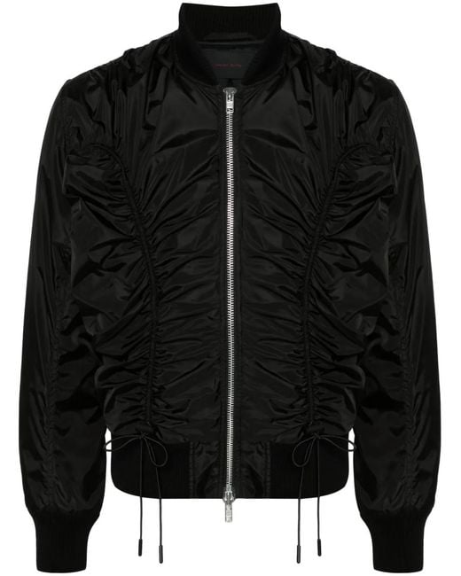 Simone Rocha Bomberjack Met Ruches in het Black voor heren