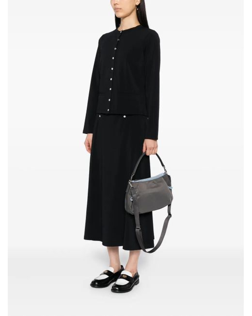 Agnes B. Black Multi-Way Tote Bag