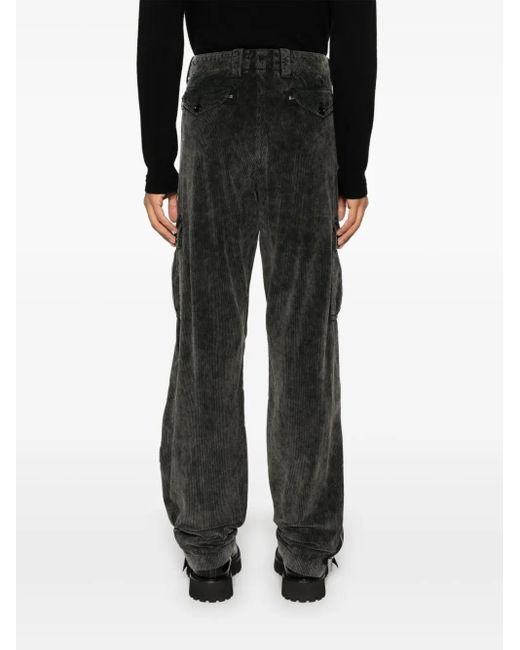Dolce & Gabbana Cargohose Mit Logo-Patch in Black für Herren