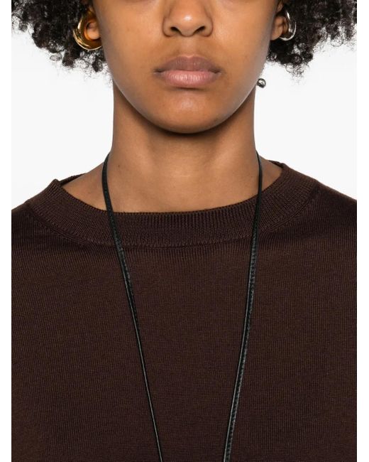 Daniele Fiesoli クルーネック Tシャツ Brown