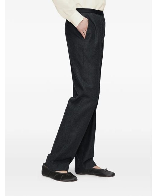 Maison Margiela Black Wool Trousers