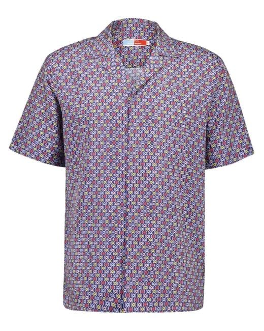 Orlebar Brown Purple Maitan Shirt for men