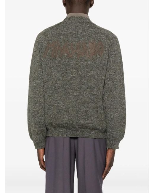 Magliano Geknöpfter Cardigan mit aufgesetzten Taschen in Gray für Herren