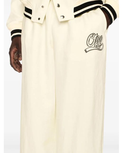 Off-White c/o Virgil Abloh Natural Linen Souvenir Pants for men