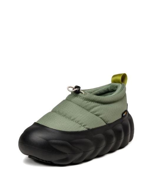 CROCSTM Green Overpuff Shorty Slip-Ons for men