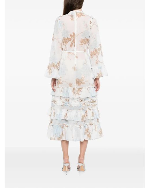 Needle & Thread White Wisteria Dress